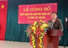 Lễ công bố quyết định của Giám đốc công an tỉnh Thanh Hóa về công tác cán bộ