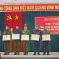 Công an xã Lương Ngoại tổ chức hội nghị tổng kết công tác năm 2023. Triển khai nhiệm vụ năm 2024