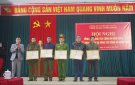 Công an xã Lương Ngoại tổ chức hội nghị tổng kết công tác năm 2023. Triển khai nhiệm vụ năm 2024